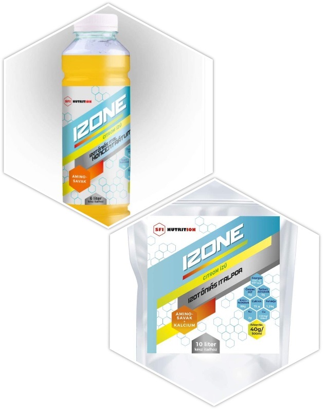 IZONE izotóniás termékek